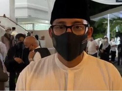 Pesan Terakhir Sandiaga di Acara Pemakaman Ayah Mertua
