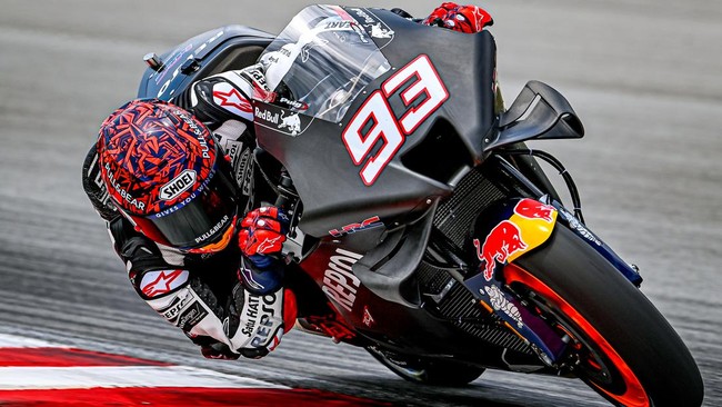 Marc Marquez tidak sabar menjalani tes MotoGP di Mandalika. Marquez menyebut tes di Mandalika tidak seberat tes di Sirkuit Sepang, Malaysia.