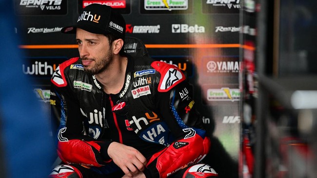 Manajer RNF Razlan Razali menuntut pembalap senior Andrea Dovizioso bangkit di MotoGP Mandalika 2022 di Sirkuit Mandalika, 18-20 Maret.