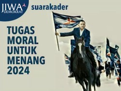 AHY Kini Tunggangi Kuda Hitam