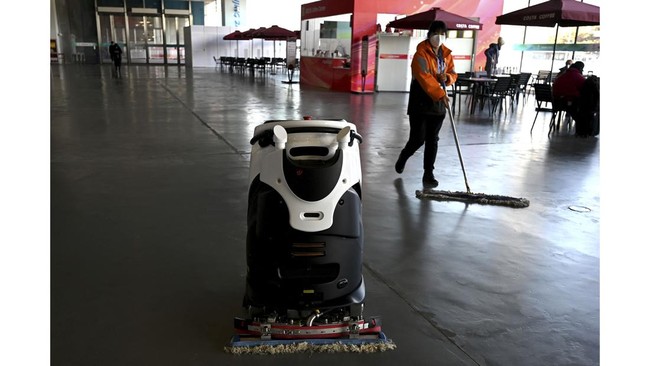 FOTO: Deretan Robot Pintar di Olimpiade Musim Dingin Beijing