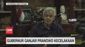 VIDEO: Gubernur Ganjar Pranowo Kecelakaan