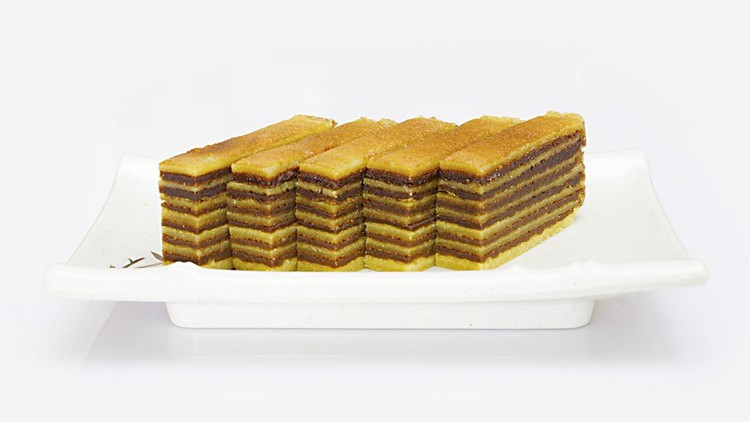 lapis legit Multi-layered cake called