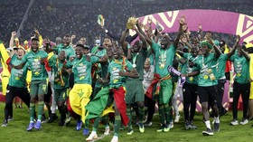 FOTO: Tinta Emas Senegal di Piala Afrika