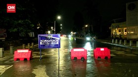 VIDEO: Pembatasan Jam Malam, 4 Ruas Jalan di DKI Ditutup