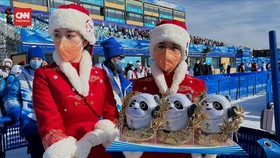 VIDEO: Mengenal Bing Dwen Dwen, Maskot Olimpiade Musim Dingin Beijing