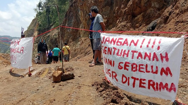 Amdal Bendungan Bener menyebut mayoritas warga Desa Wadas, Kabupaten Purworejo, Jawa Tengah bersedia wilayahnya menjadi lokasi penambangan batu andesit.