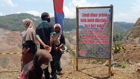 Polisi Tegaskan Pengukuran Lahan di Wadas Rampung Hari ini
