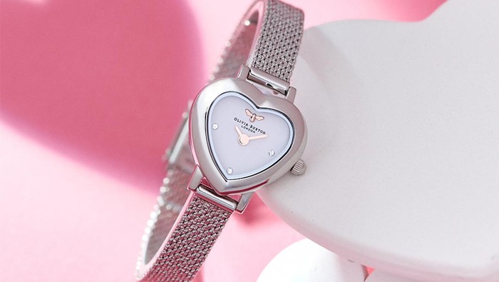Sambut Valentine, Olivia Burton Rilis Jam Tangan Stylish Berbentuk Hati