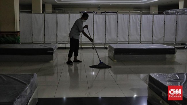 Pemerintah Provinsi DKI Jakarta menyiapkan enam lokasi isolasi terkendali untuk menampung pasien Covid-19 yang tak bergejala maupun gejala ringan.