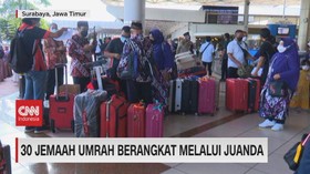 VIDEO: 30 Jemaah Umrah Berangkat Melalui Juanda