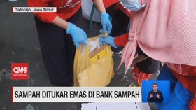VIDEO: Bank Sampah, Sampah Bisa Ditukar Emas
