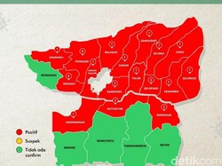 Kasus COVID-19 di Blitar Meningkat. Zona Merah Kecamatan Meluas
