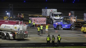 404 Ton Kargo Logistik Tim MotoGP Tiba di Mandalika