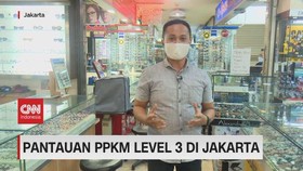 VIDEO: Pantauan PPKM Level 3 di Jakarta