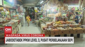 VIDEO: Pantauan PPKM Level 3 di Pasar Dan Pusat Belanja