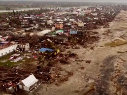 Penampakan Madagaskar dari Udara Usai Dihantam Topan Batsirai