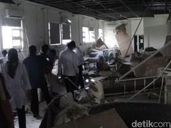 Sebelum Plafon RSUD Sumenep Ambrol, Pasien Dengar Kretek Lalu Berhamburan