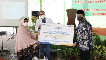 Tebar Semangat Kebaikan, TASPEN Dukung Pembangunan Masjid As-Syifa di Rembang