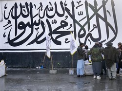 Manuver Baru Taliban Ganti Bendera Nasional Afghanistan