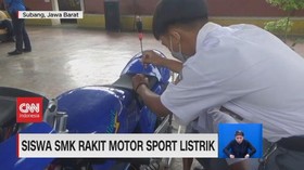 VIDEO: Siswa SMK Rakit Motor Sport Listrik