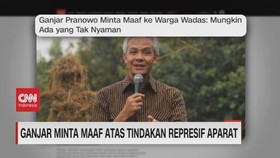 VIDEO: Ganjar Minta Maaf Atas Tindakan Represif Aparat