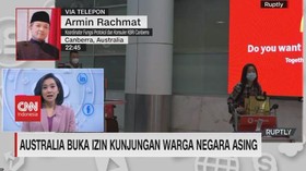 VIDEO: Australia Buka Izin Kunjungan Warga Negara Asing
