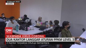VIDEO: Dua Kantor Langgar Aturan PPKM Level 3