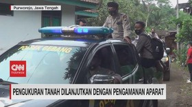 VIDEO: Pengukuran Tanah Dilanjutkan Pengamanan Aparat