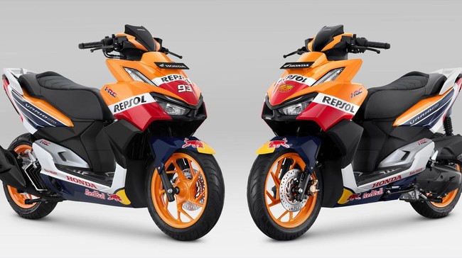 Astra Honda Motor menyiapkan empat unit Vario 160 untuk digunakan Marc Marquez, Pol Espargaro, dan tim Repsol Honda di MotoGP Mandalika.