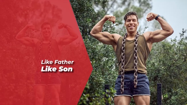 Joseph Baena, Anak Arnold Schwarzenegger Pamer Otot di Sampul Majalah