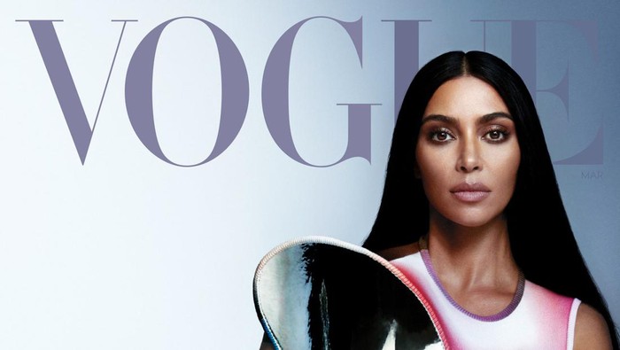 Kim Kardashian Tampil di Cover Vogue, Respon Kanye West Bikin Galau