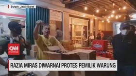 VIDEO: Razia Miras Diwarnai Protes Pemilik Warung