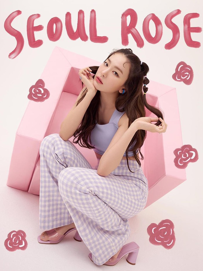 Shades lip tint Chou Velvet pilihan Seulgi selanjutnya adalah Seoul Rose. Sama seperti namanya, shade yang satu ini memiliki warna yang cantik bak bunga mawar!/ Foto: twitter.com/kpopers_family