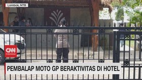 VIDEO: Pembalap Moto GP Beraktivitas di Hotel