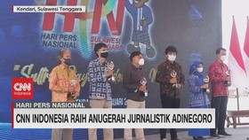 VIDEO: CNN Indonesia Raih Anugerah Jurnalistik Adinegoro