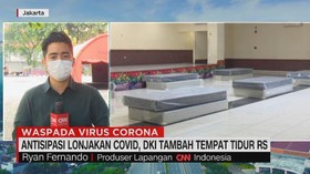 VIDEO: Antisipasi Lonjakan Covid-19, DKI Tambah Tempat Tidur RS