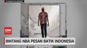 VIDEO: Bintang NBA Pesan Batik Indonesia