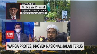 img-title VIDEO: Warga Protes, Proyek Nasional Jalan Terus