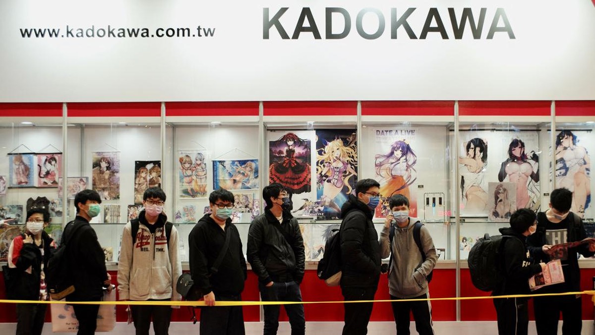 FOTO: Berburu Manga di Festival Animasi dan Komik Taipei