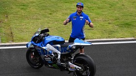 Cetak Sejarah, Rins Pembalap MotoGP Pertama Mengaspal di Mandalika