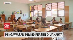 VIDEO: Pengawasan PTM 50 Persen di Jakarta