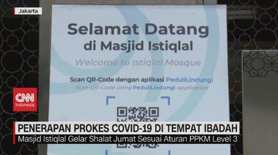 img-title VIDEO: Penerapan Prokes Covid-19 di Tempat Ibadah