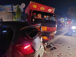 Bus Tabrak 6 Mobil-2 Motor di Bantul, Begini Kondisi Para Korban