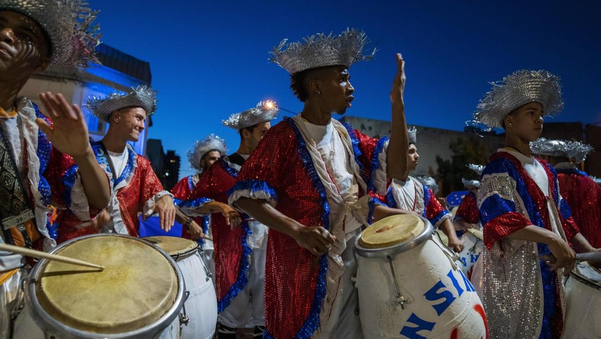 FOTO: Kemeriahan Kembalinya Pesta Jalanan Llamadas di Uruguay