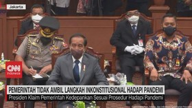VIDEO: Pemerintah Tidak Ambil Langkah Inkonstitusional Hadapi Pandemi