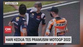 VIDEO: Hari Kedua Tes Pramusim Moto GP