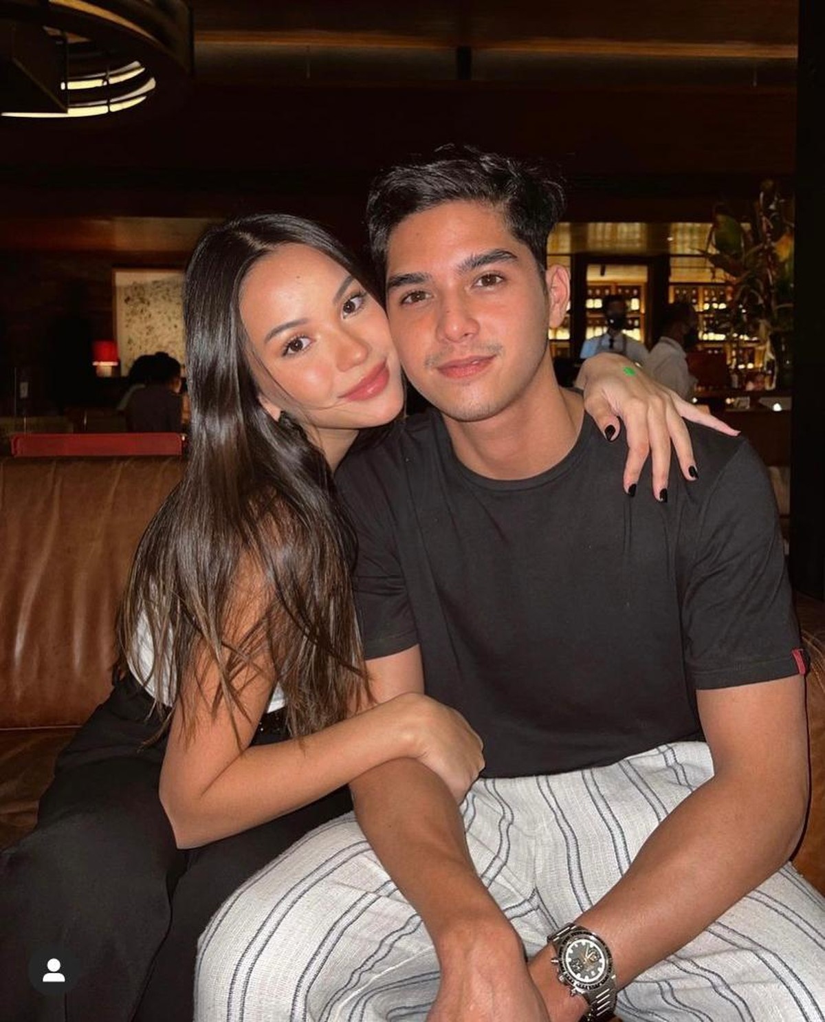 Romantis&excl; Momen Al Ghazali dan Alyssa Daguise Saat Makan Bareng