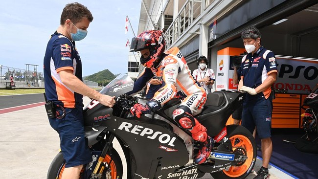 Marc Marquez menyatakan belum siap meraih podium atau kemenangan pada sejumlah seri awal MotoGP 2022, termasuk MotoGP Qatar 2022.