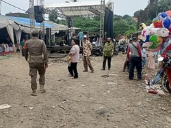 Cegah Kerumunan, Acara Dangdutan di Depok Dibubarkan Satpol PP